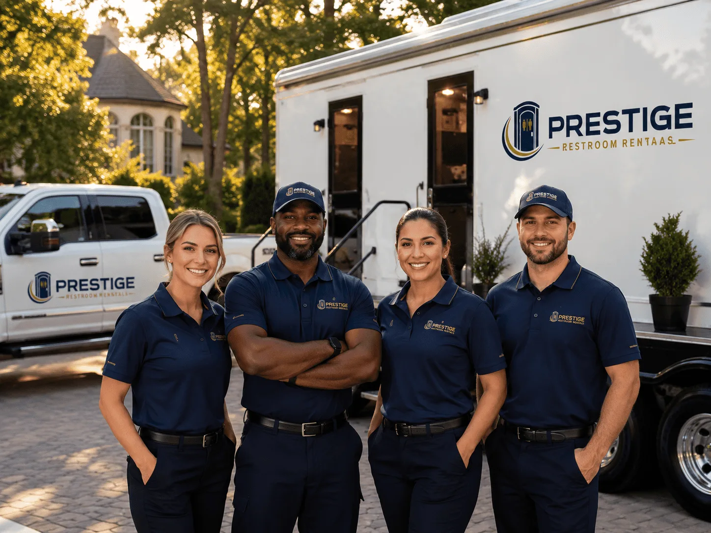 Trusted Luxury Portable Restrooms company in Sherman, ME
